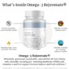 Etiqueta del producto Omega-3 Rejuvenate con PRMs