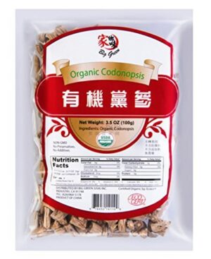 Big Green raíz seca Codonopsis Ginseng orgánico 3.5 oz