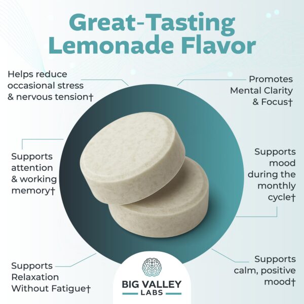 Tabletas masticables limonada en empaque