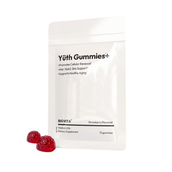 Version 1.0.0 Gomitas Bigvita Yuth con espermidina para salud capilar