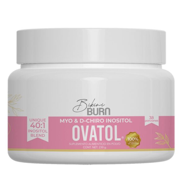 Bikini Burn Ovatol frente etiqueta