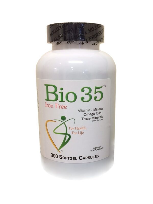 Bio-35 300 tabletas sin hierro, gluten y soja