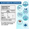 Version 1.0.0 Bio Absorb Black Seed Oil caja y etiqueta