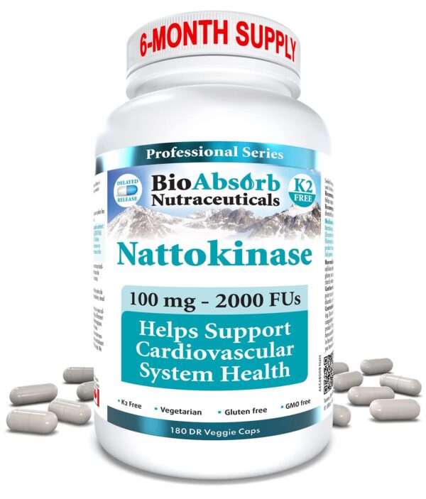 Caja del suplemento nattokinase