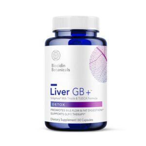 Version 1.0.0 Botella de Bio-Botanical Research Liver GB+ frontal