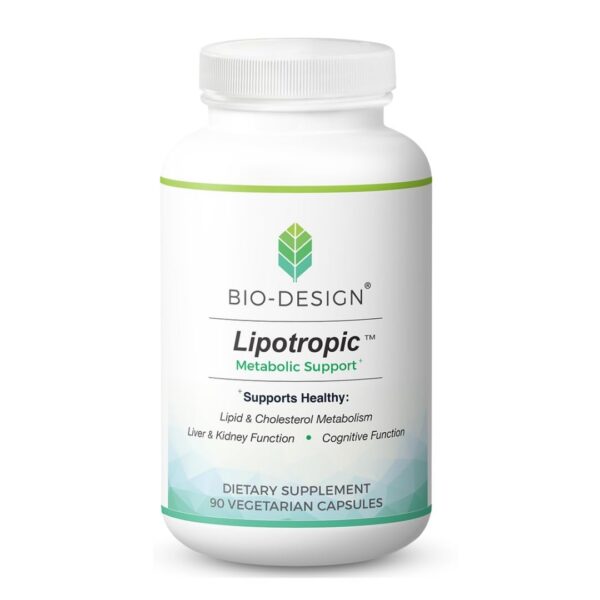 Bio-Design Lipotrópico suplemento salud hepática y metabólica 90 cápsulas