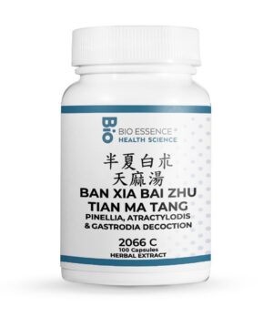 Version 1.0.0 Bio Essence Health Science BAN XIA medicina tradicional 100 cápsulas
