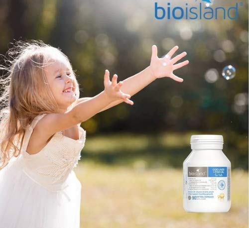 Envase y etiqueta de Bio Island omega-3