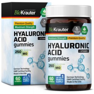 Version 1.0.0 BIO KRAUTER gomitas acido hialuronico frente