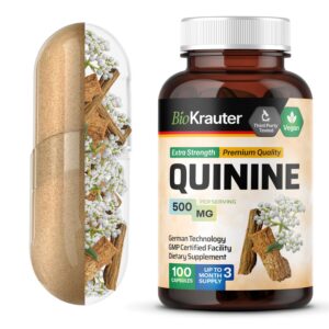 BIO KRAUTER Quinina Cápsulas en empaque