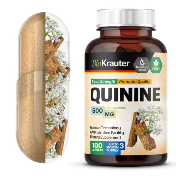 Version 1.0.0 BIO KRAUTER Quinina Cápsulas en empaque
