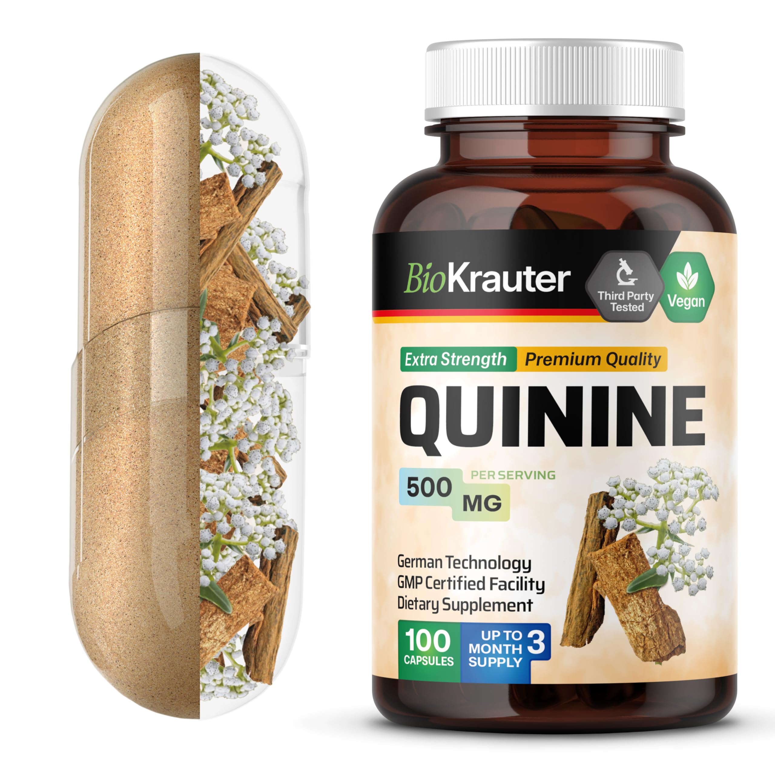 BIO KRAUTER Quinine for Leg Cramps