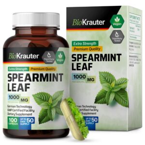 Frente del envase BIO KRAUTER Spearmint cápsulas