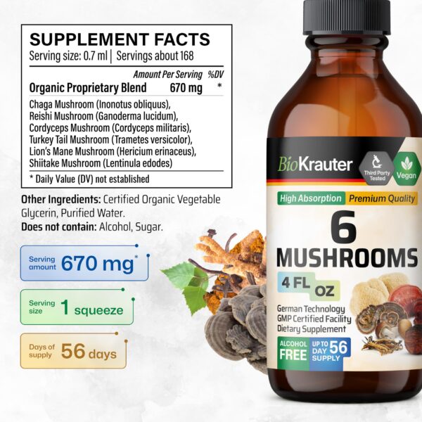 Presentación de gomitas y tintura Bio Krauter