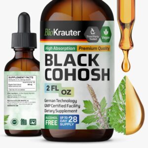 Version 1.0.0 Tinctura líquida de raíz de cohosh negro BIO KRAUTER botella