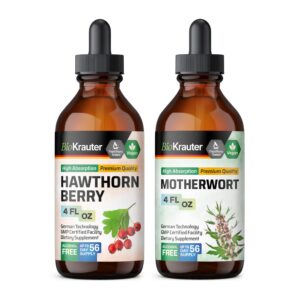 BIO KRAUTER tintura de espino blanco botella de 4 onzas