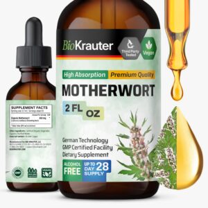 Version 1.0.0 Tintura de Motherwort BIO KRAUTER frasco frontal