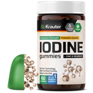 BIO KRAUTER gomitas yodo empaque frontal