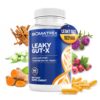 Frente de BioMatrix Leaky Gut-X cápsulas vegetales