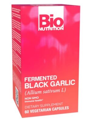 Version 1.0.0 Bio Nutrition ajo negro fermentado 60 cápsulas vegetarianas