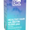 Bio Nutrition soporte para cabello sano biotina 60 cápsulas vegetarianas