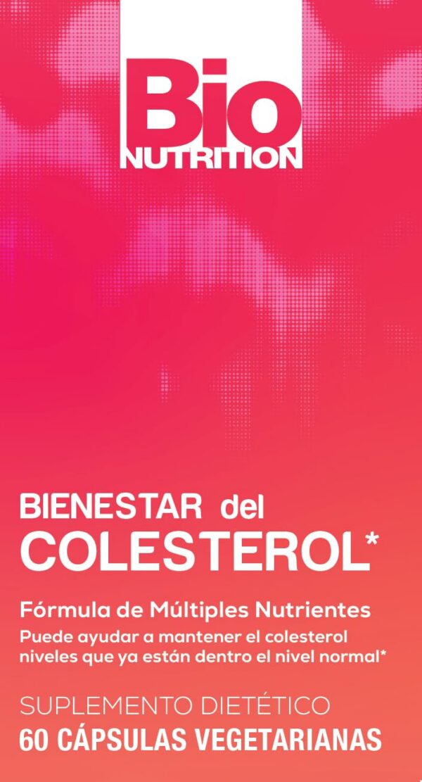 Version 1.0.0 Frente de producto Bio Nutrition Cholesterol Wellness