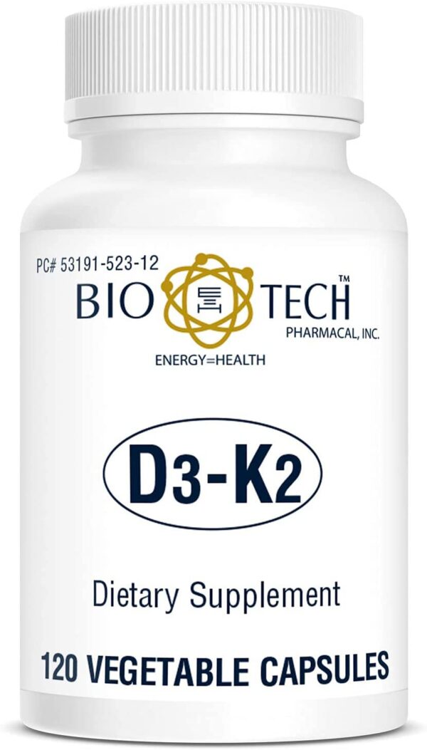 Etiqueta Bio-Tech D3-K2 VegCaps