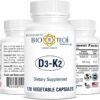 Frente Bio-Tech D3-K2 VegCaps