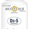 Etiqueta lateral de Bio-Tech Pharmacal Vitamin D3