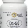 Frasco Bio-Tech Pharmacal D3-50 50,000 UI