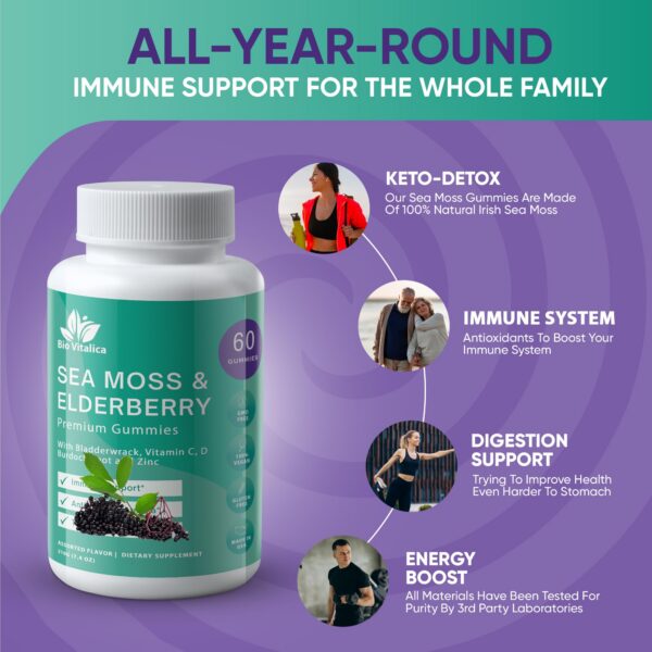 BIO VITALICA Gominolas Musgo Marino sabor