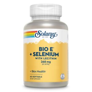 Bio Vitamina E 400 IU con Selenio y Lecitina 60 softgels