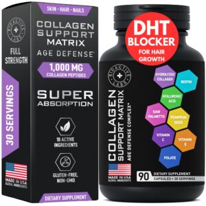 Bioactive Labs Age Defense Collagen Matrix cápsulas frontal