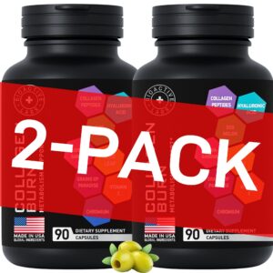 Frente de la etiqueta BIOACTIVE LABS Multi Collagen Burn