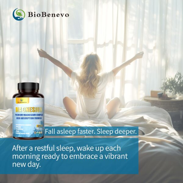 Version 1.0.0 Frasco de magnesio complejo BioBenevo