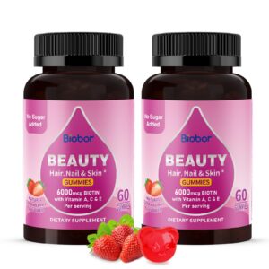 Biobor Beauty Gummies botella frontal