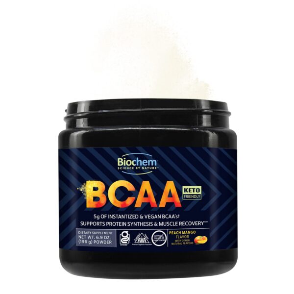 Etiqueta de Biochem BCAA Peach Mango