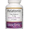 Bioclinic Naturals melatonina liberación prolongada botella 60 tabletas