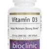 Frasco Bioclinic Naturals Vitamina D3 180 cápsulas