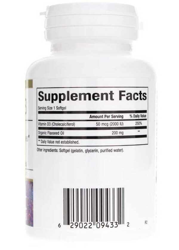 Etiqueta Bioclinic Naturals Vitamina D3