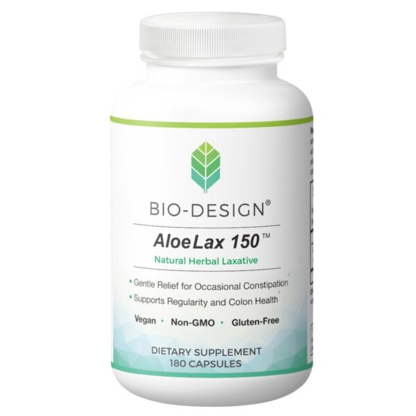 Biodesign Aloe Lite 150 mg 180 cápsulas botella frontal
