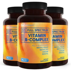 Etiqueta frontal BioEmblem B Complex