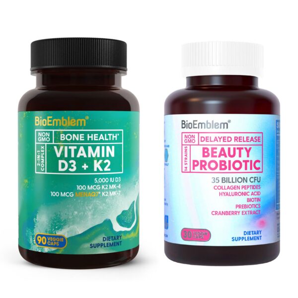 Frontal del bote BioEmblem Beauty Probiotics