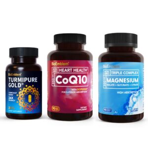 Version 1.0.0 BioEmblem frasco frontal magnesio triple