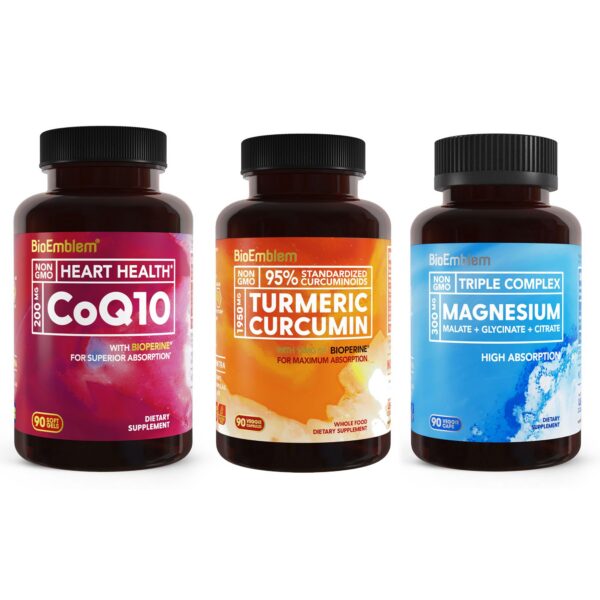 BioEmblem magnesio triple frasco frontal