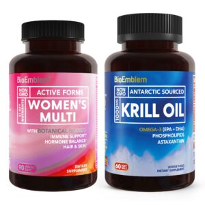 Frasco BioEmblem Krill Antartico Multivitaminico frente