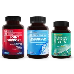 Frasco BioEmblem magnesio triple