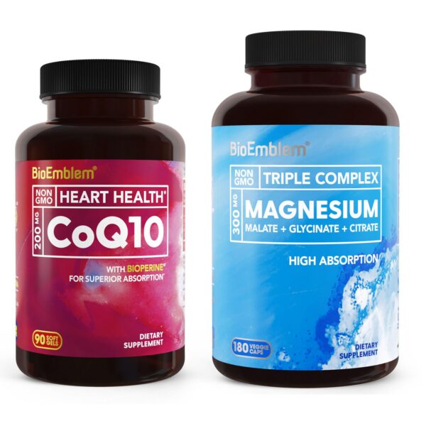 Frasco BioEmblem Triple Magnesium Complex