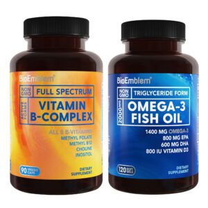 Version 1.0.0 BioEmblem Vitamina B-Complejo cápsulas suaves frente