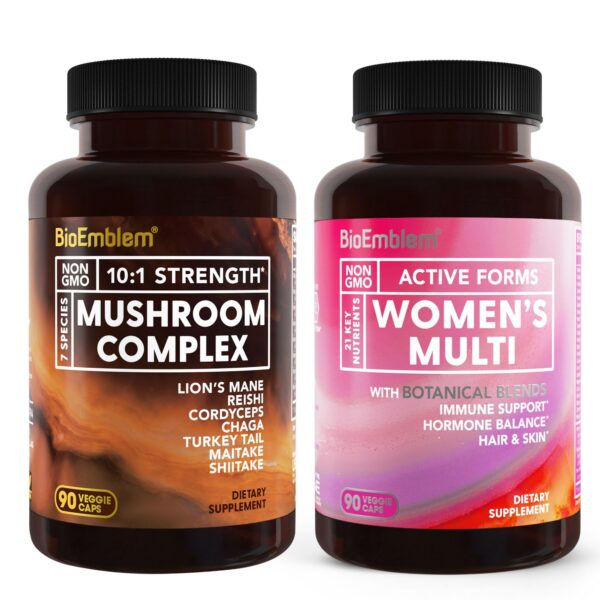 BioEmblem multivitamínico femenino frente